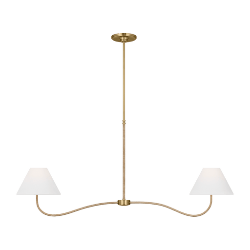 Laguna Large Linear Chandelier by Visual Comfort Studio