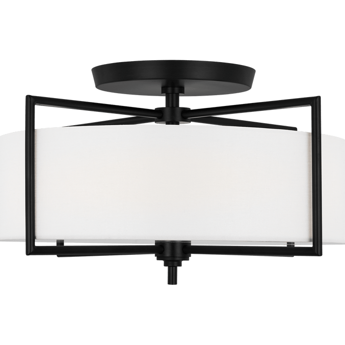 Perno Large Semi-Flush Mount by Visual Comfort Studio