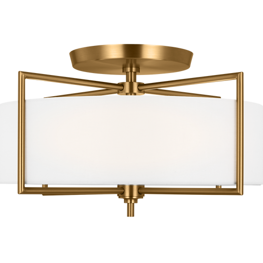 Perno Large Semi-Flush Mount