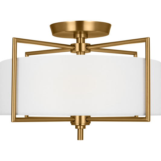 Perno Medium Semi-Flush Mount