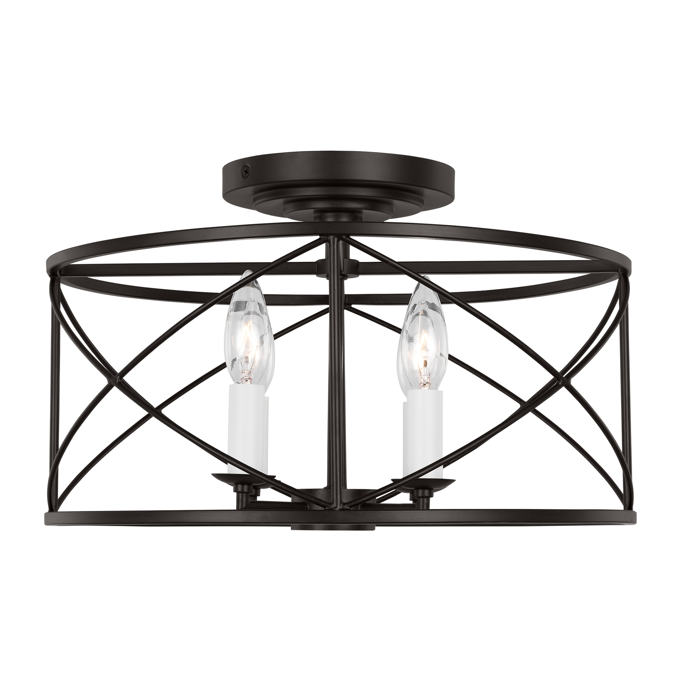 Beatrix Medium Semi-Flush Mount