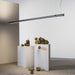 & Costa Duplo Up/Downlight Linear Pendant