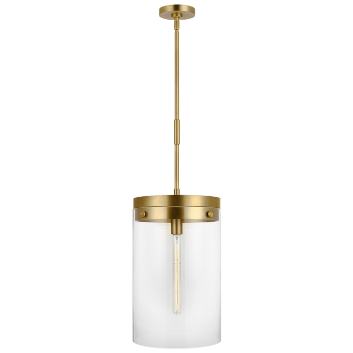 Garrett Large Cylinder Pendant by Visual Comfort Studio