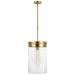 Garrett Large Cylinder Pendant by Visual Comfort Studio