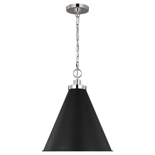 Wellfleet Medium Cone Pendant by Visual Comfort Studio