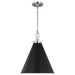 Wellfleet Medium Cone Pendant by Visual Comfort Studio