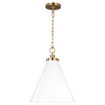 Load image into Gallery viewer, Wellfleet Medium Cone Pendant
