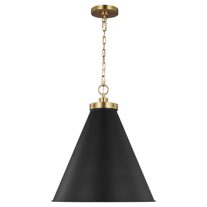 Wellfleet Large Cone Pendant by Visual Comfort Studio