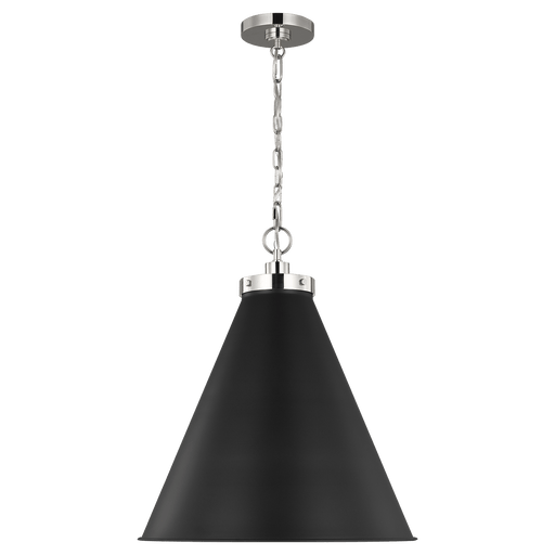 Wellfleet Large Cone Pendant by Visual Comfort Studio