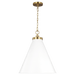 Wellfleet Large Cone Pendant by Visual Comfort Studio