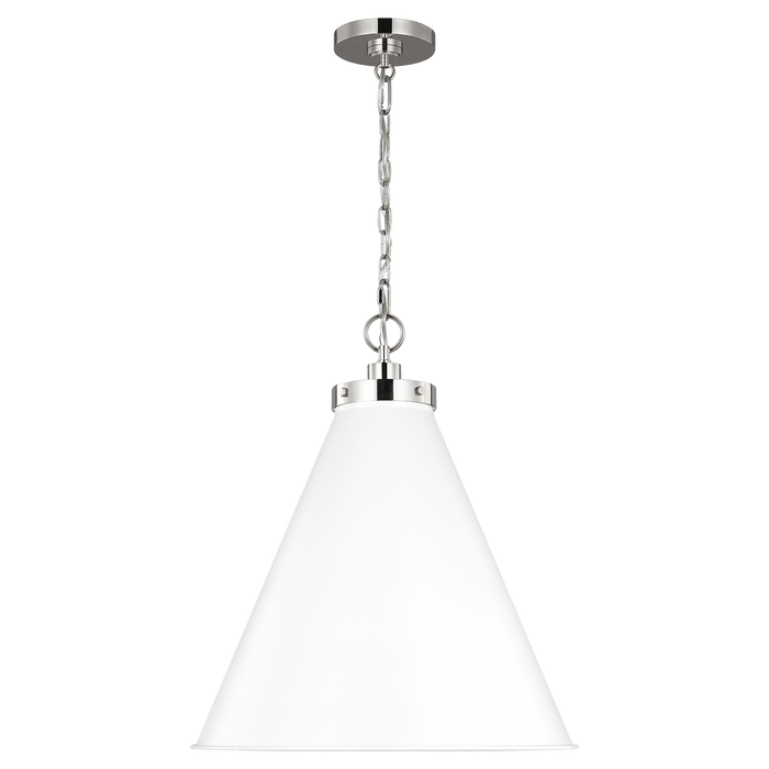 Wellfleet Large Cone Pendant by Visual Comfort Studio
