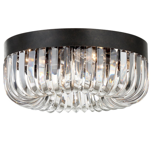 Crystorama Alister Five Light Flush Mount