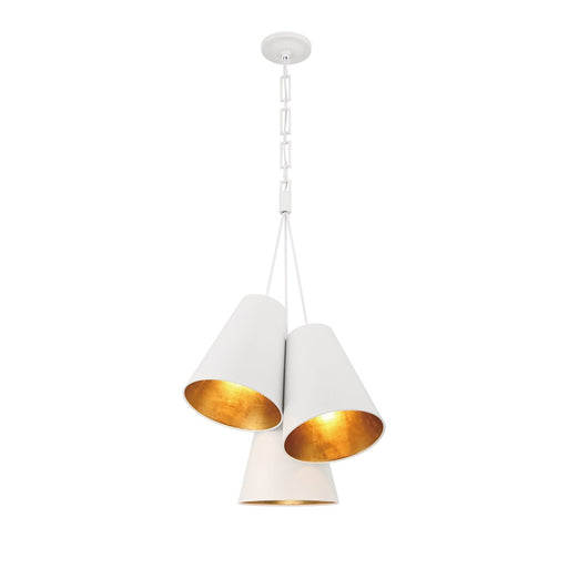 Crystorama Alston Three Light Pendant