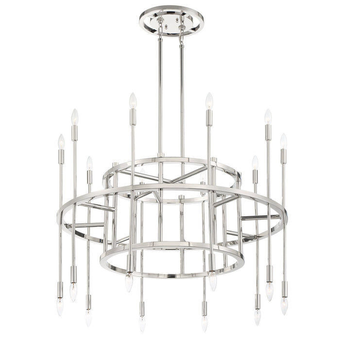 Crystorama Aries 20 Light Chandelier