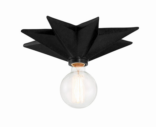 Crystorama Astro One Light Flush Mount