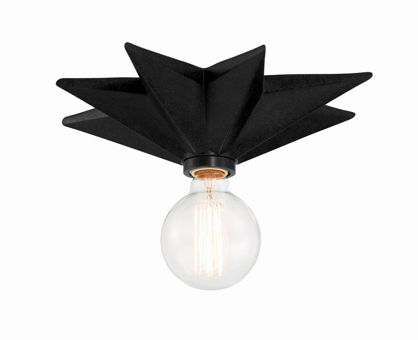 Crystorama Astro One Light Flush Mount