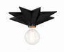 Crystorama Astro One Light Flush Mount