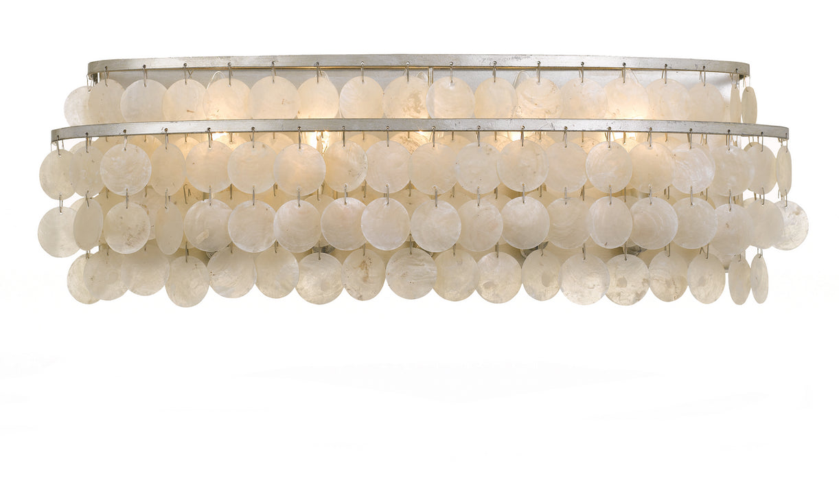 Crystorama Brielle Five Light Bathroom Vanity