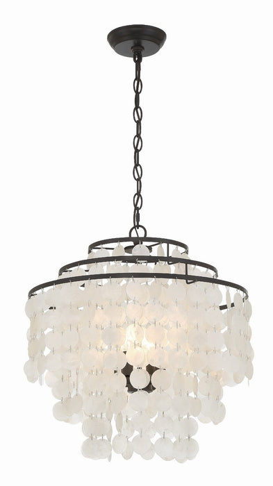 Crystorama Brielle Four Light Chandelier
