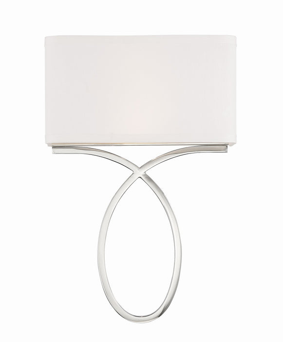 Crystorama Brinkley Two Light Wall Sconce