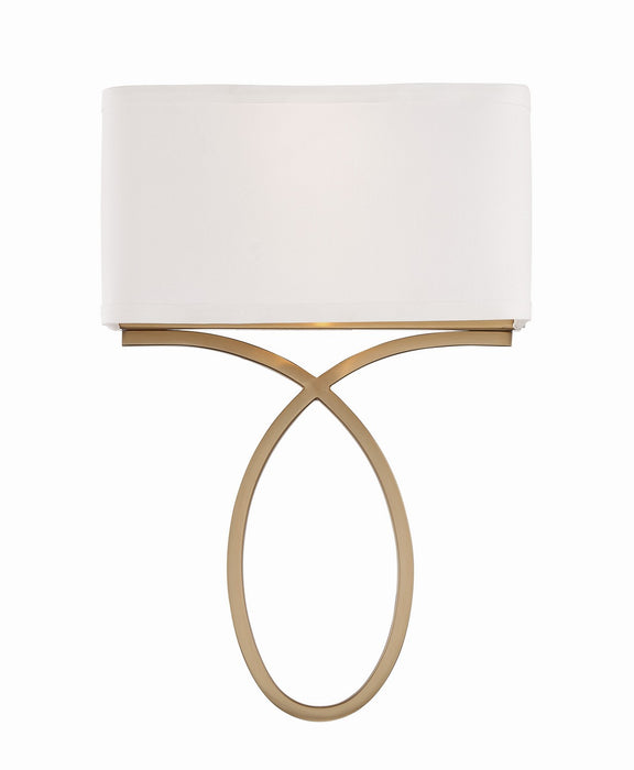 Crystorama Brinkley Two Light Wall Sconce