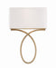Crystorama Brinkley Two Light Wall Sconce