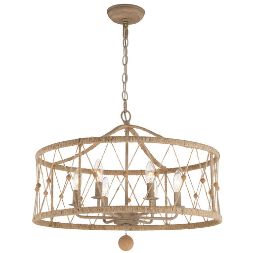 Crystorama Brixton Six Light Chandelier