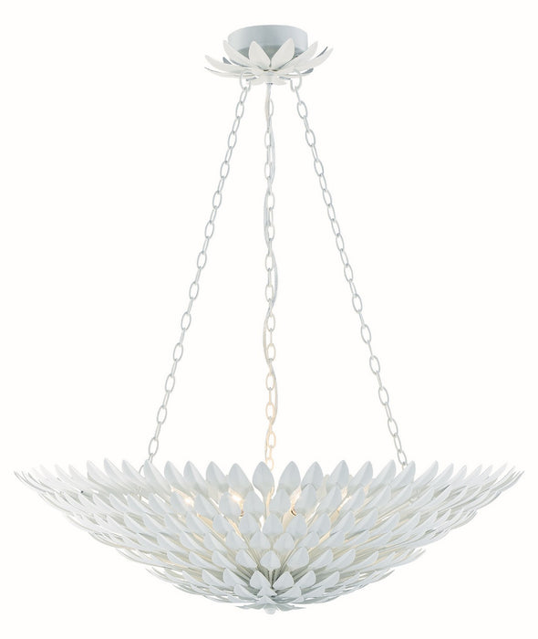 Crystorama Broche Eight Light Chandelier