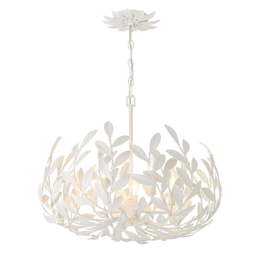 Crystorama Broche Five Light Chandelier