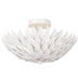 Crystorama Broche Four Light Semi Flush Mount