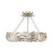 Crystorama Broche LED Semi Flush Mount