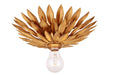 Crystorama Broche One Light Flush Mount