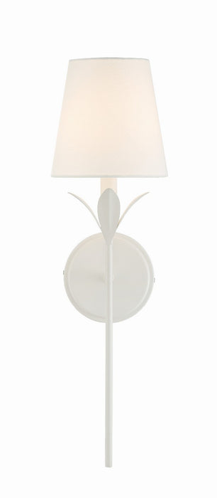 Crystorama Broche One Light Wall Sconce