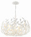 Crystorama Broche Six Light Chandelier