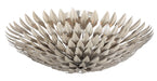 Crystorama Broche Six Light Flush Mount