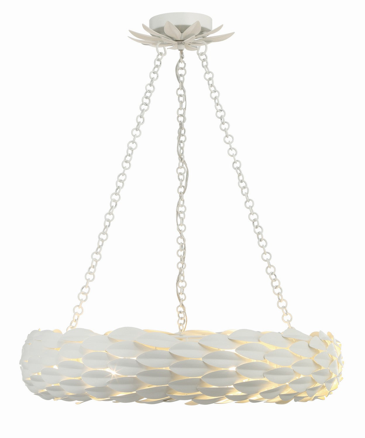Crystorama Broche Six Light Pendant