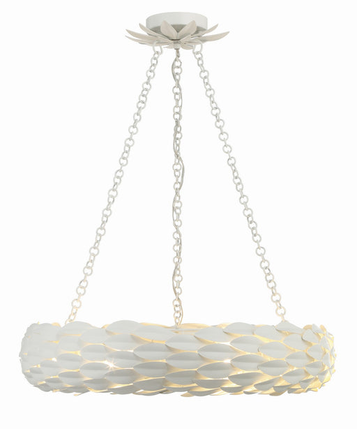 Crystorama Broche Six Light Pendant