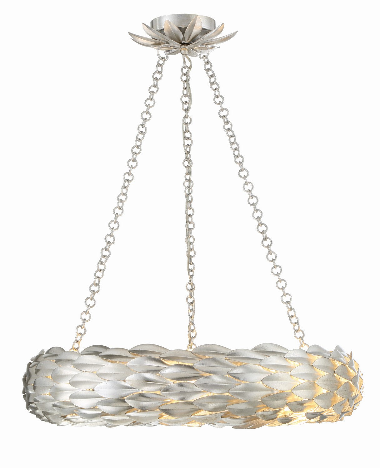Crystorama Broche Six Light Pendant