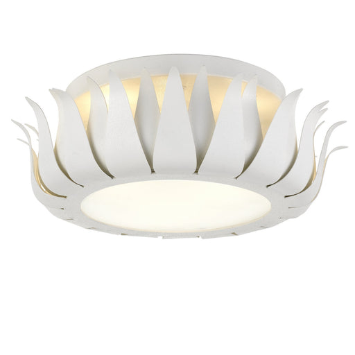Crystorama Broche Three Light Flush Mount