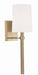 Crystorama Bromley One Light Wall Sconce