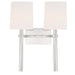 Crystorama Bromley Two Light Wall Sconce
