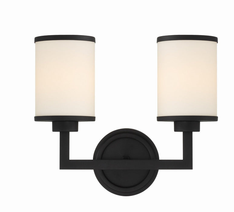 Crystorama Bryant Two Light Wall Sconce