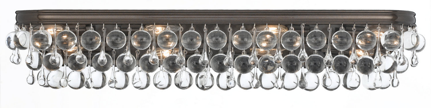 Crystorama Calypso Eight Light Bath