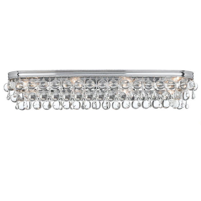 Crystorama Calypso Eight Light Bathroom Vanity