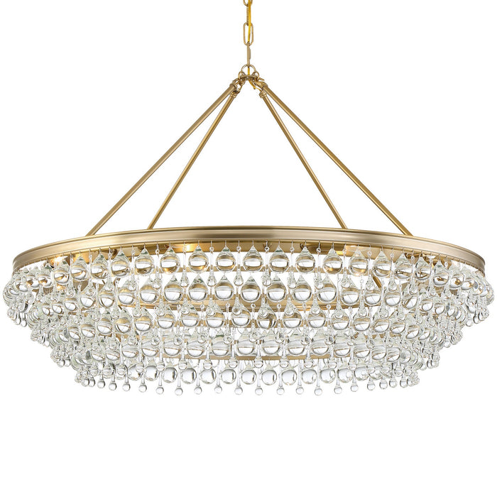 Crystorama Calypso Eight Light Chandelier