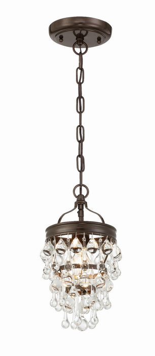 Crystorama Calypso One Light Mini Chandelier