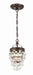 Crystorama Calypso One Light Mini Chandelier