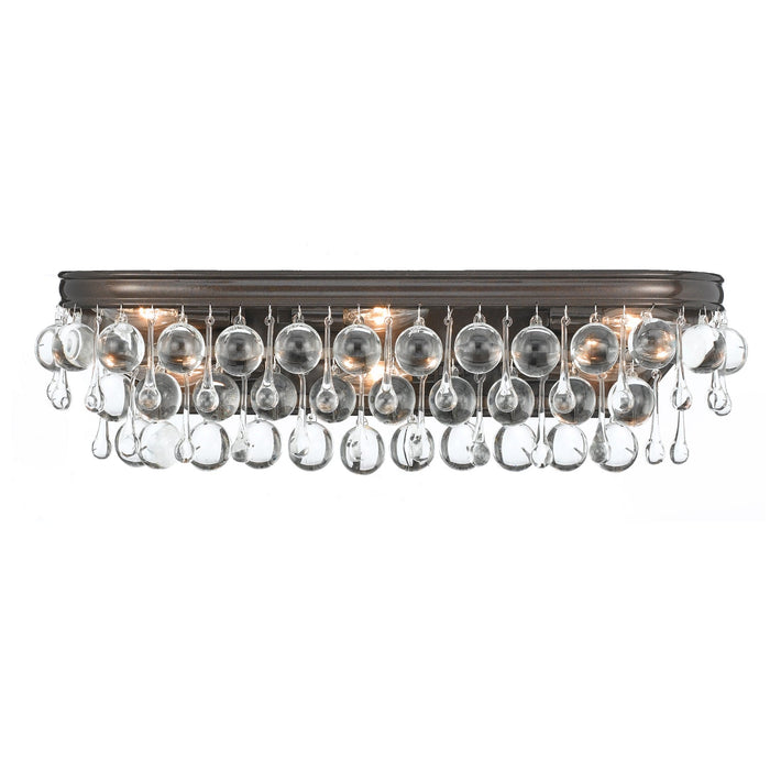 Crystorama Calypso Six Light Bathroom Vanity