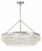 Crystorama Calypso Six Light Chandelier
