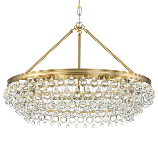 Crystorama Calypso Six Light Chandelier